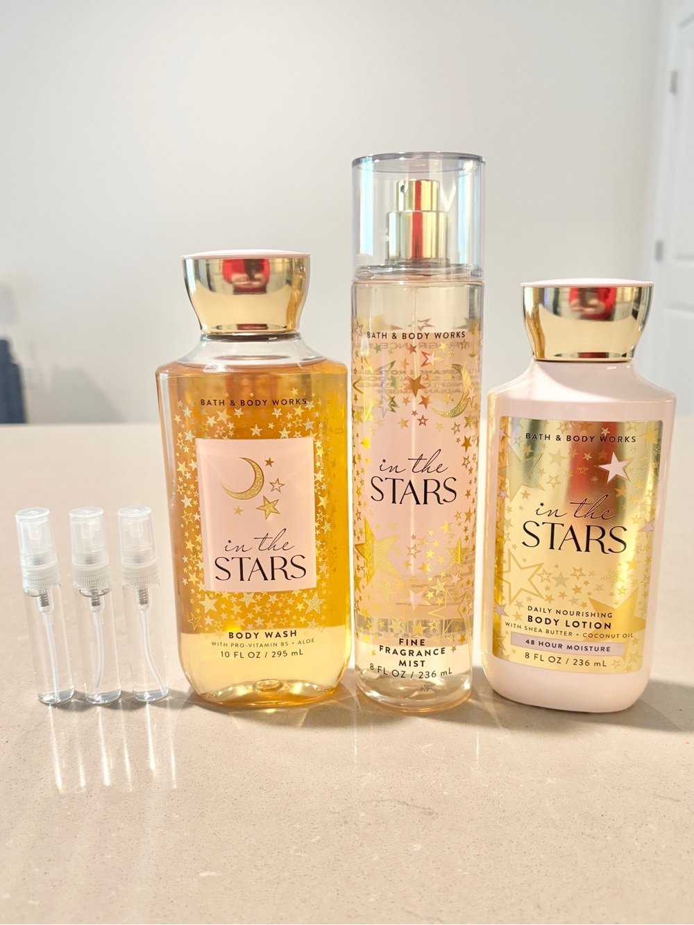 Bath & Body Works In The Stars Gift Set + 3 FREE Mystery Samples